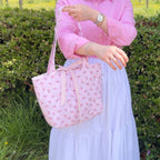 Coquette Bow Tote Bag Sewing Pattern with Video Tutorial (PDF Download)