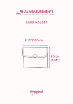 Card Holder Sewing Pattern, Video Tutorial + PDF Download, Beginner Mini Wallet