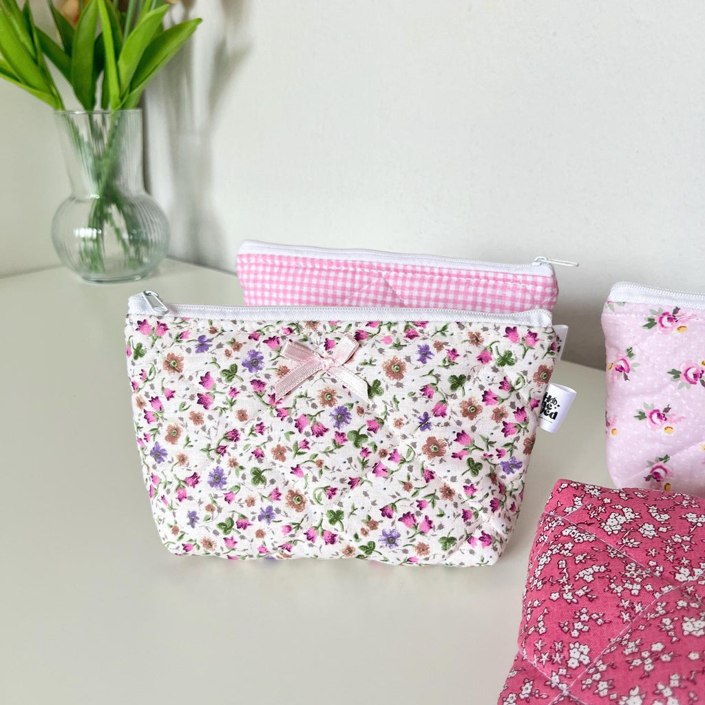 Zipper Pouch Sewing Pattern, Beginner Sewing Pattern with Video Tutorial, Quilted Coin Purse PDF Download