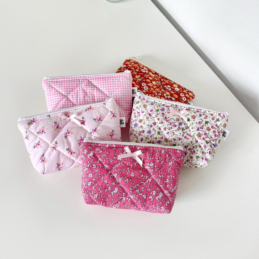 Zipper Pouch Sewing Pattern, Beginner Sewing Pattern with Video Tutorial, Quilted Coin Purse PDF Download