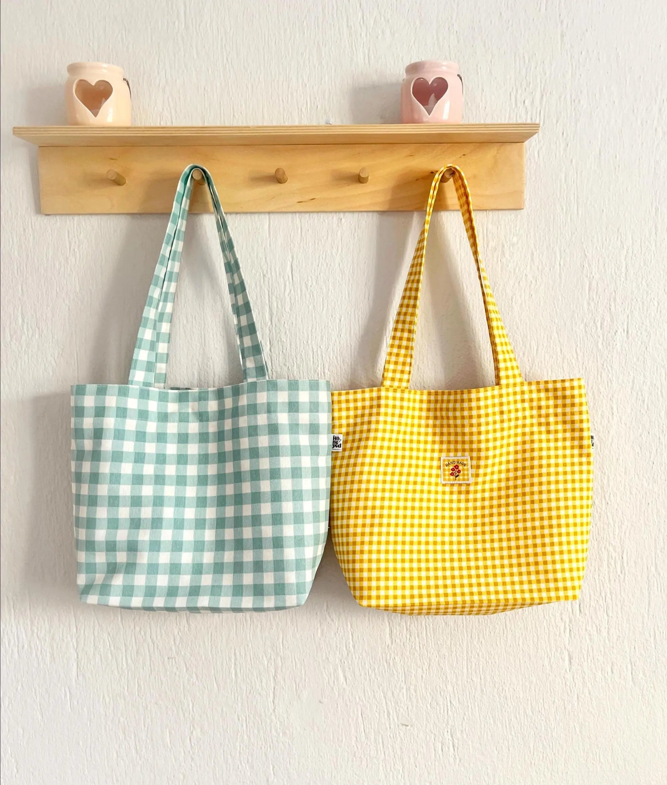 Tote Bag Sewing Pattern, Video Tutorial, PDF Download, Beginner-Friendly Shoulder Bag