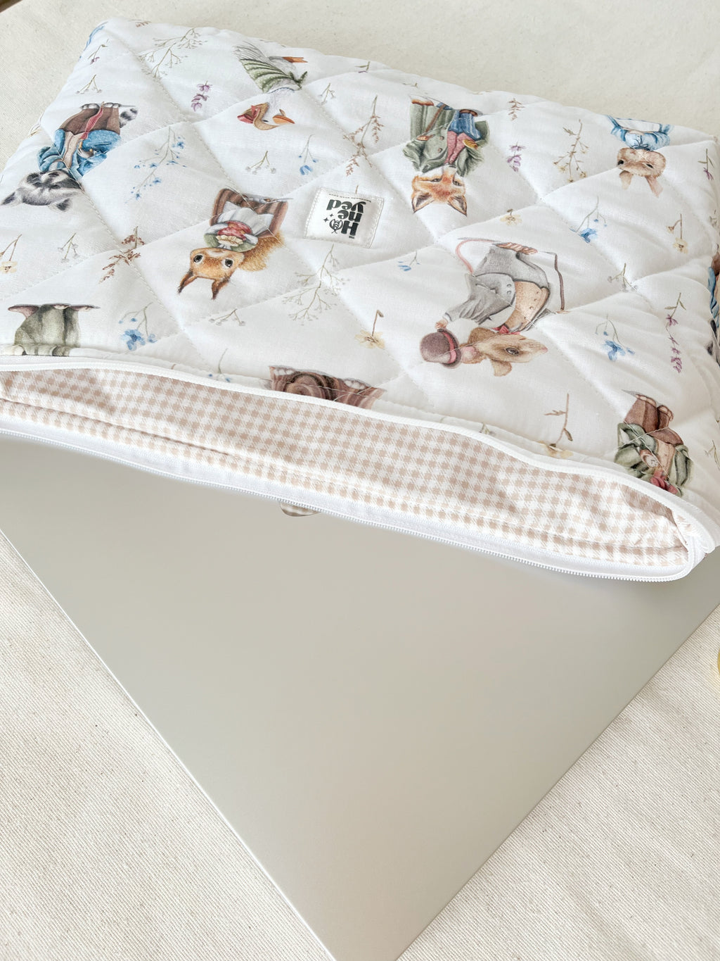 Osterhasen-Laptophülle, gepolsterte MacBook-Hülle für 13–14–15–16 Zoll