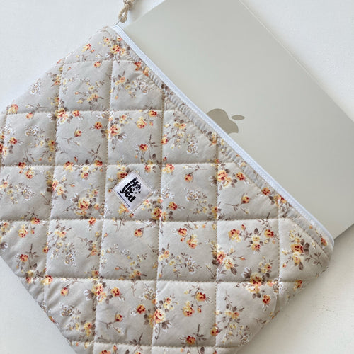 Autumn Macbook Case, Quilted Laptop Sleeve 13-14-15-16 inch