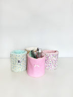 Makeup Organizer Sewing Pattern: Quilted Organizer with Video Tutorial (PDF Download)