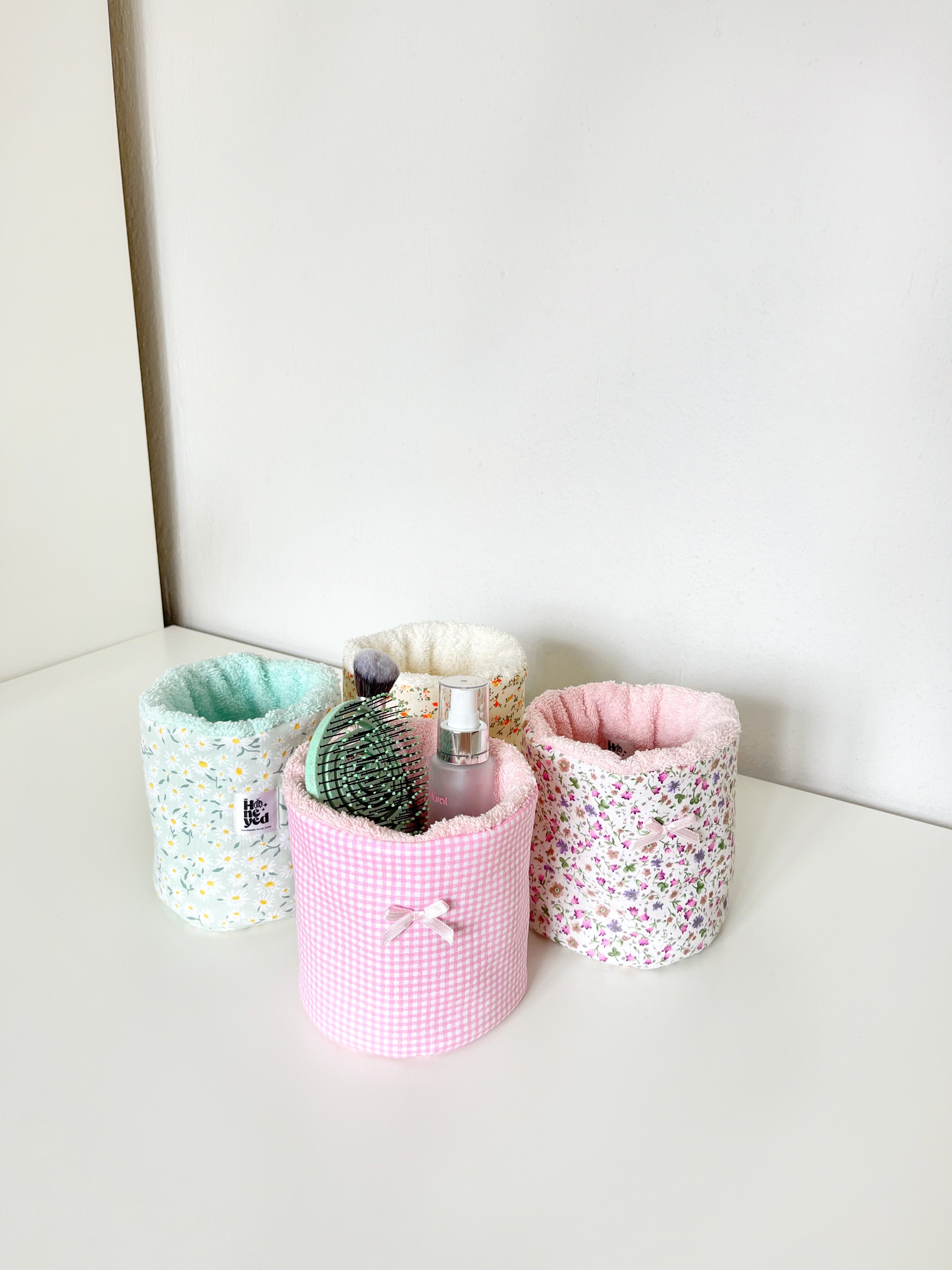 Makeup Organizer Sewing Pattern: Quilted Organizer with Video Tutorial (PDF Download)