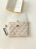 Ribbon Quilted MacBook Laptop Sleeve 13–14-15-16"