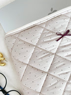 Ribbon Quilted MacBook Laptop Sleeve 13–14-15-16"