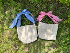 Bow Tote Bag Sewing Pattern, Video Tutorial, Beginner-Friendly PDF Pattern