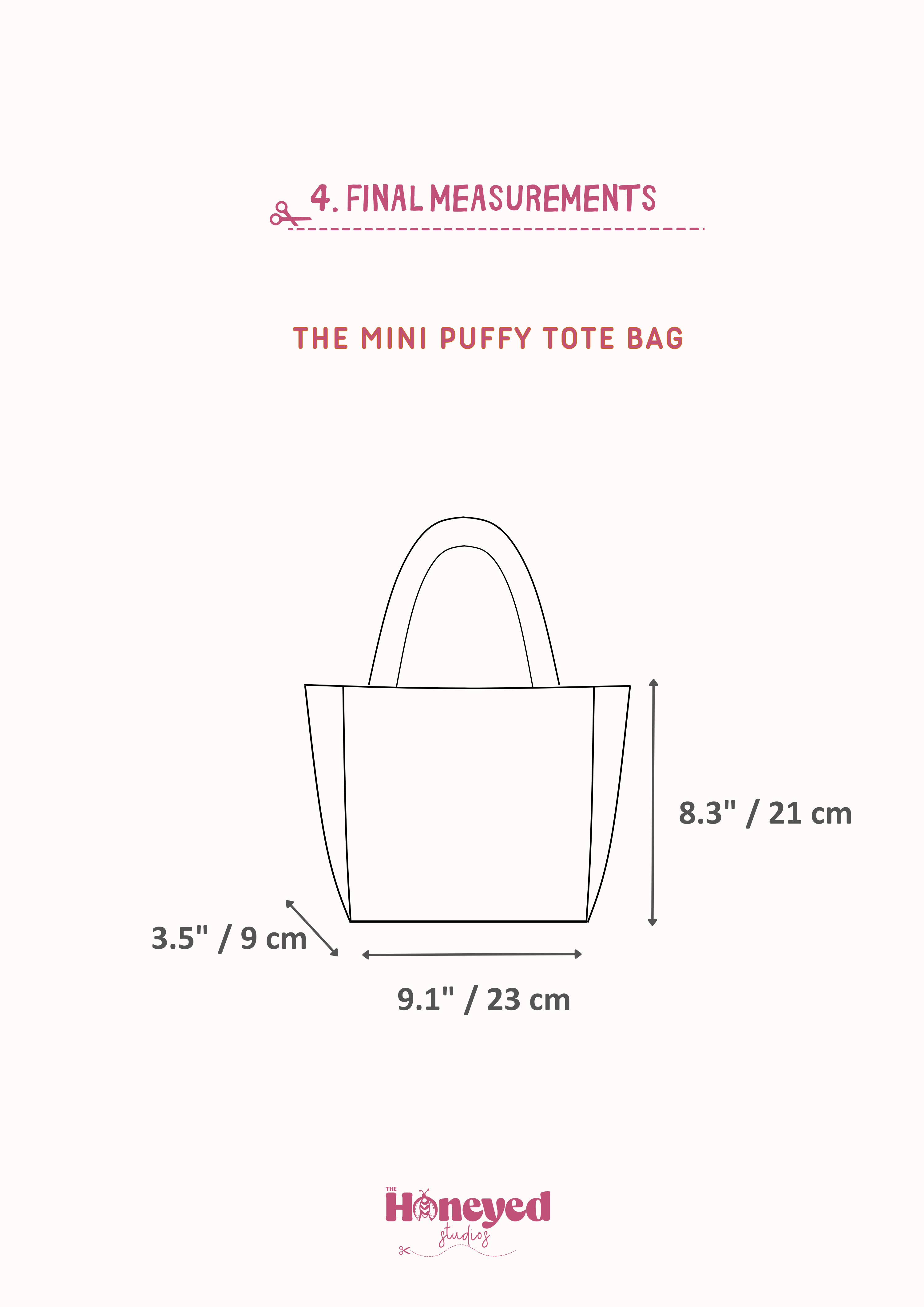 Womens Bag Pattern with Video Tutorial, Beginner Friendly PDF Download
