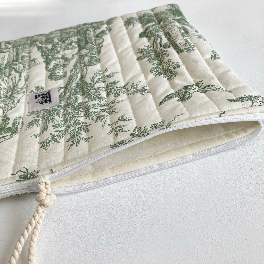 MacBook-Hülle, Toile de Jouy MacBook-Tasche für 13–14–15–16 Zoll