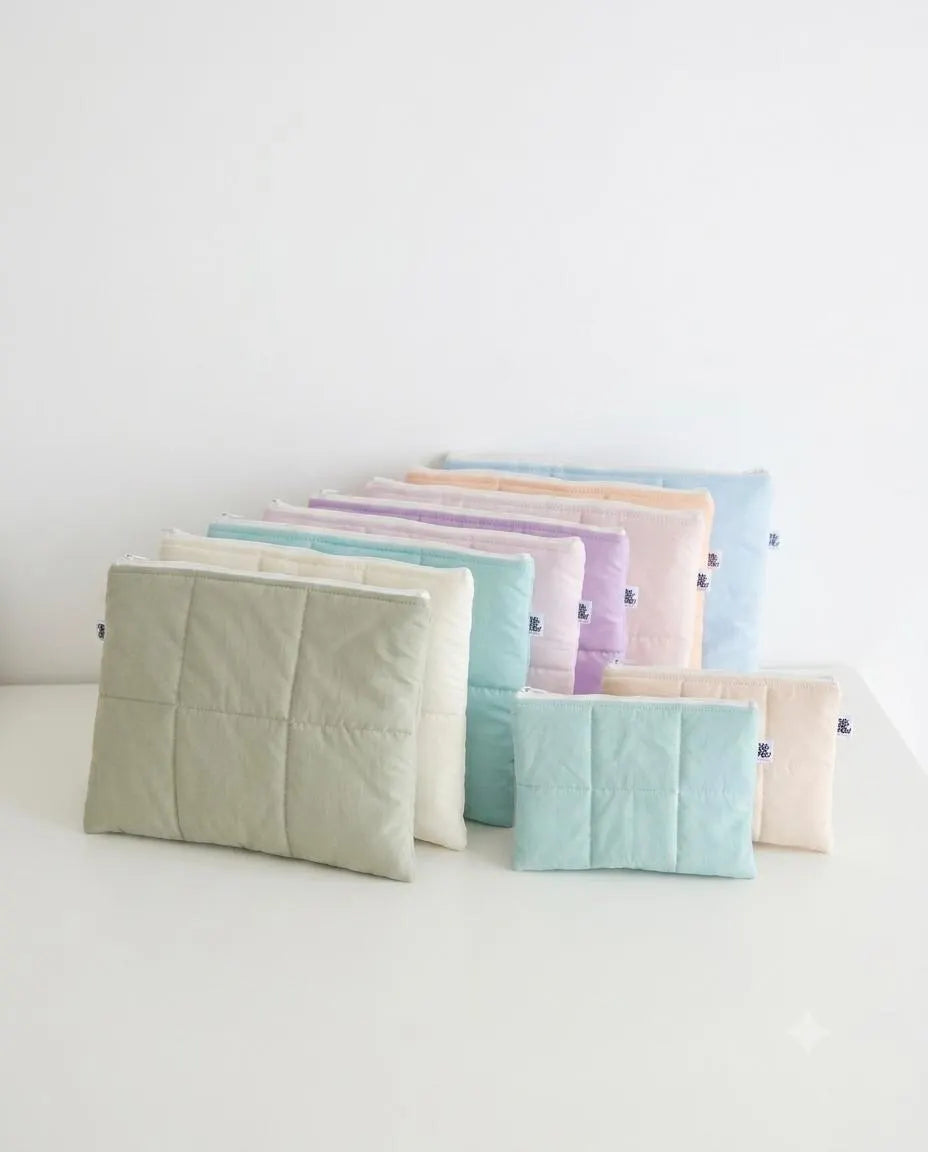 Puffy Laptop Sleeve Pattern, Quilted Laptop Sleeve Sewing Pattern Pdf, Full Video Tutorial, Beginner Friendly, PDF Download 13-16 inch