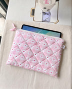 Quilted Tablet Sleeve Sewing Pattern, Beginner Friendly Sewing Pattern with Video Tutorial, iPad Case