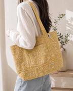 Tote Bag Sewing Pattern With Pocket PDF, Market Bag with Full Video Tutorial, Shopping Bag Pattern