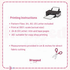 Cable Holder Sewing Pattern PDF, Cable Keeper Video Tutorial, Fabric Cable Organizer, Cable Tidy, Beginner Sewing Pattern