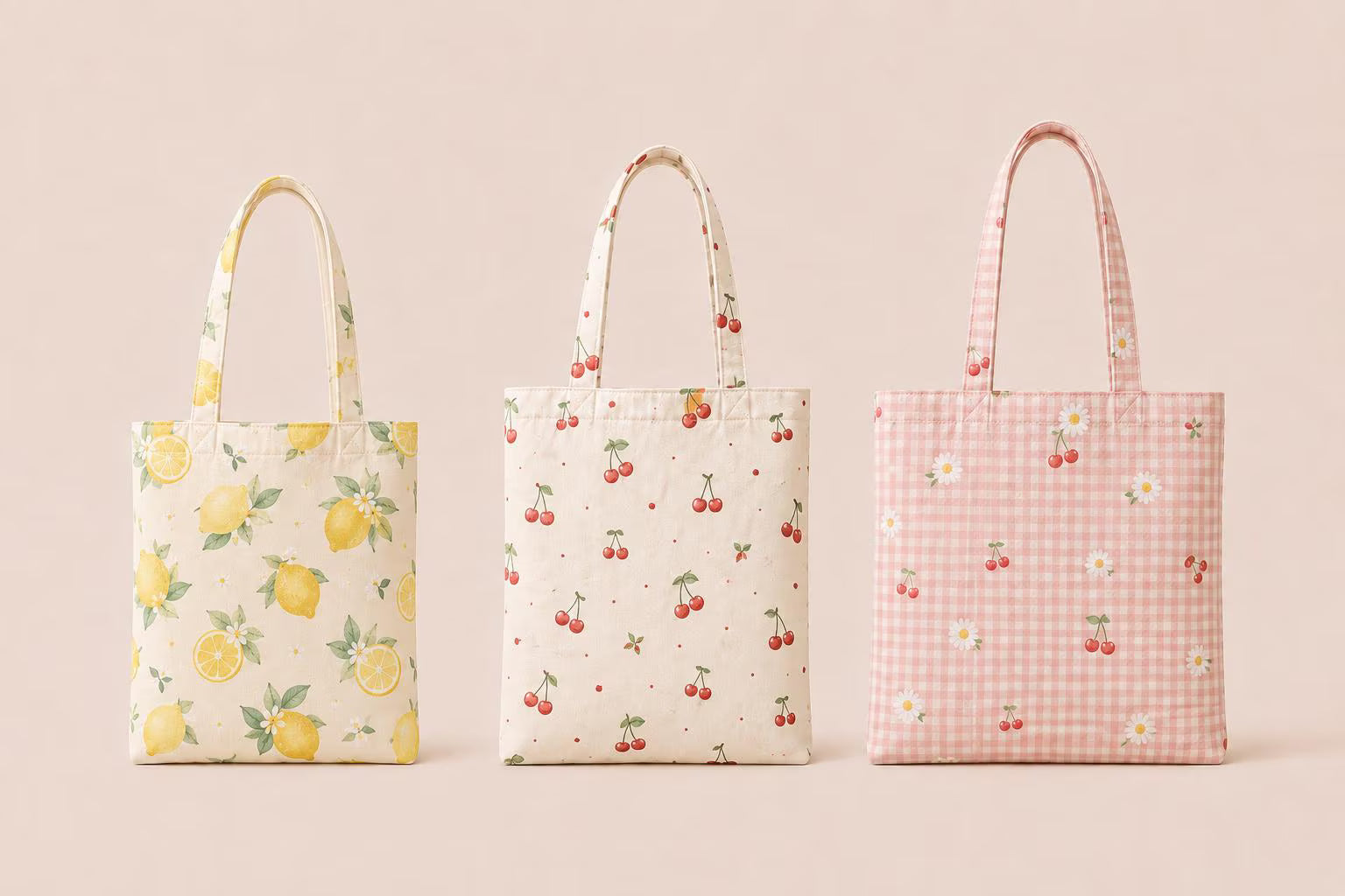 Shopping Bag Sewing Pattern PDF, Market Tote, Easy Tote Bag Pattern, 3 Sizes With Full Video Tutorial, Beginner-Friendly Shoulder Bag