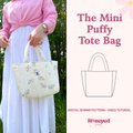 Womens Bag Pattern with Video Tutorial, Beginner Friendly PDF Download
