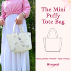 Womens Bag Pattern with Video Tutorial, Beginner Friendly PDF Download